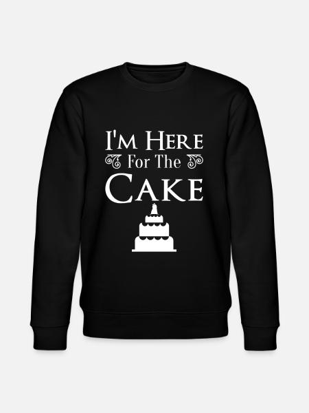 Wedding Wedding Party Wedding Cake - Stanley/Stella CHANGER Unisex Organic Sweatshirt - black