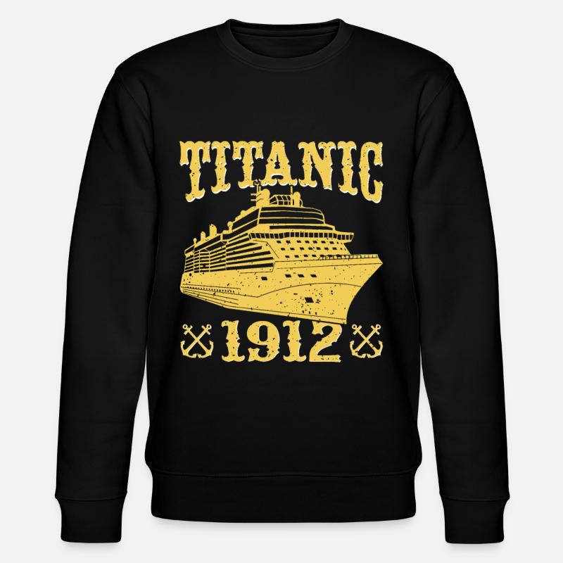Titanic 1912 Navire de croisière - Sweat bio CHANGER Stanley/Stella Unisexe - noir
