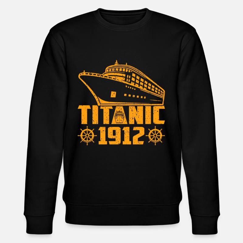 Titanic 1912 Navire de croisière - Sweat bio CHANGER Stanley/Stella Unisexe - noir