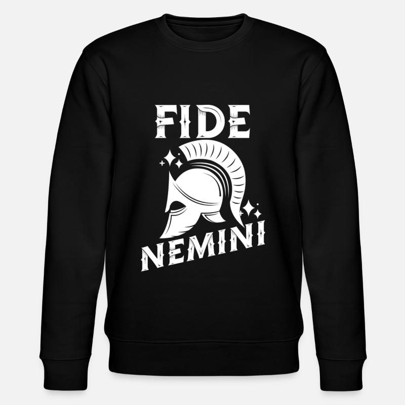 Fide Nemini Langue latine Latin - Sweat bio CHANGER Stanley/Stella Unisexe - noir