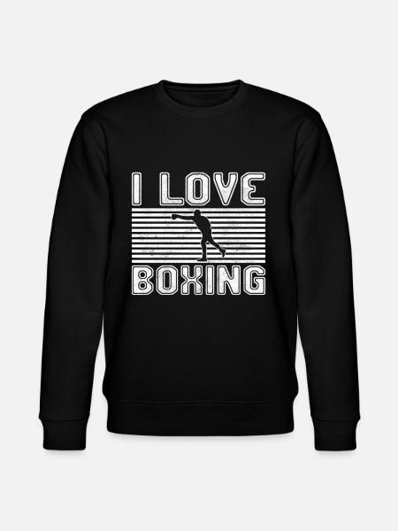 J’adore la boxe - Sweat bio CHANGER Stanley/Stella Unisexe - noir