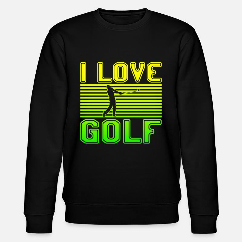 J’adore le golf - Sweat bio CHANGER Stanley/Stella Unisexe - noir