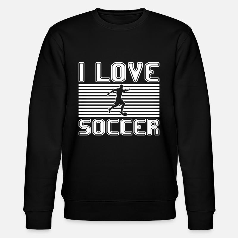 J’adore le football - Sweat bio CHANGER Stanley/Stella Unisexe - noir