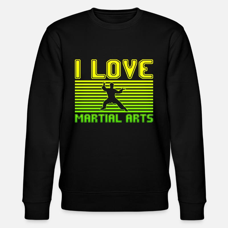 J’adore les arts martiaux - Sweat bio CHANGER Stanley/Stella Unisexe - noir