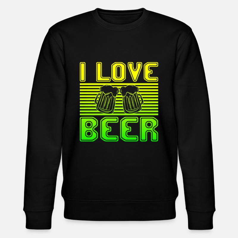 J’adore la bière - Sweat bio CHANGER Stanley/Stella Unisexe - noir
