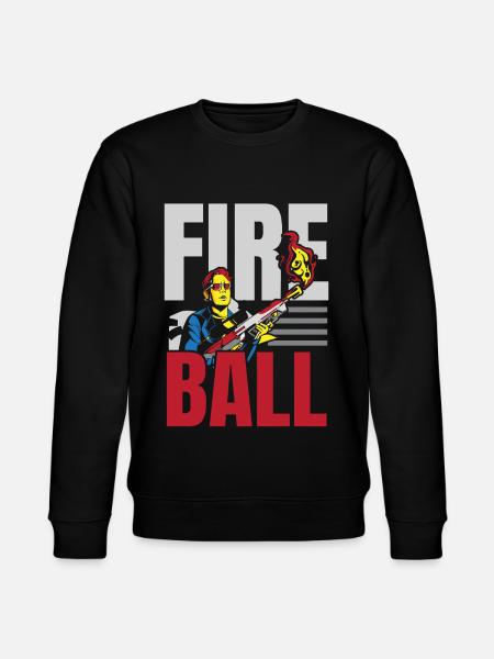 Flamethrowers Beloved Flamethrowers Hot Fire - Stanley/Stella CHANGER Unisex Organic Sweatshirt - black