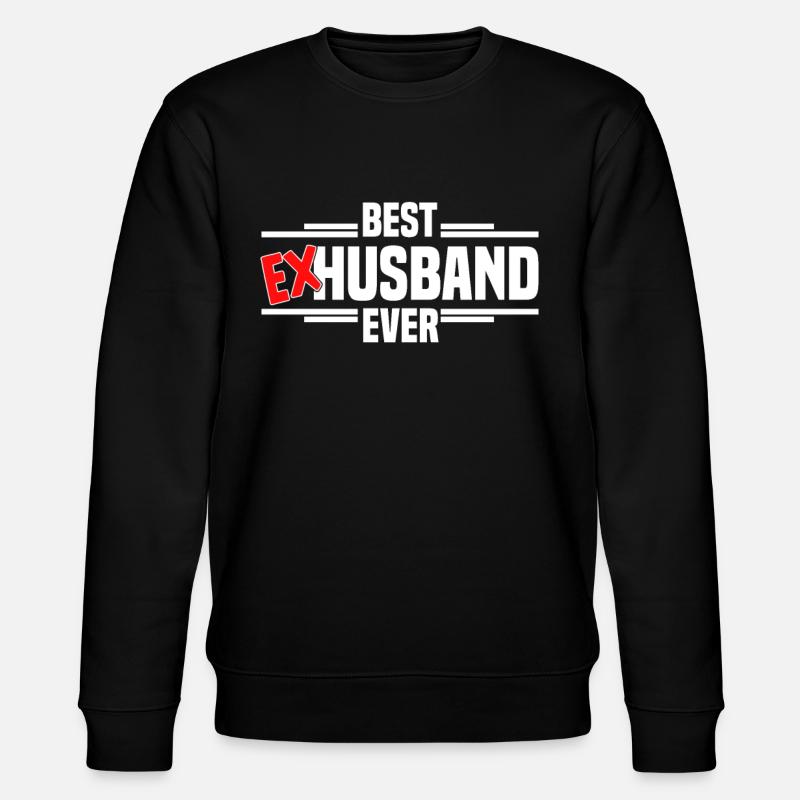Scheidung Trennung Ehe Ex Scheidungsparty - Stanley/Stella Unisex Bio-Sweatshirt CHANGER  - Schwarz