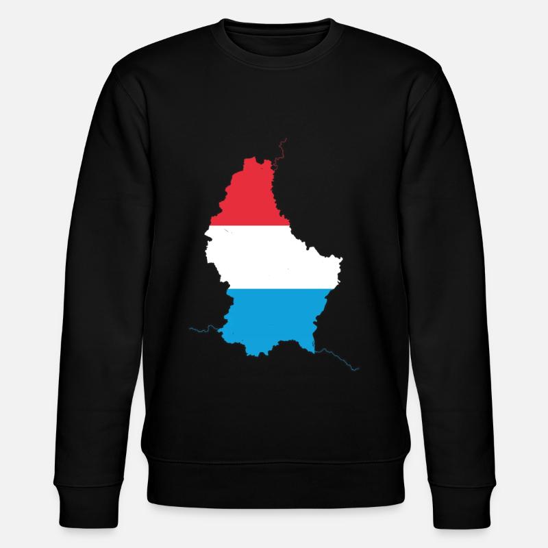 Luxembourg - Sweat bio CHANGER Stanley/Stella Unisexe - noir
