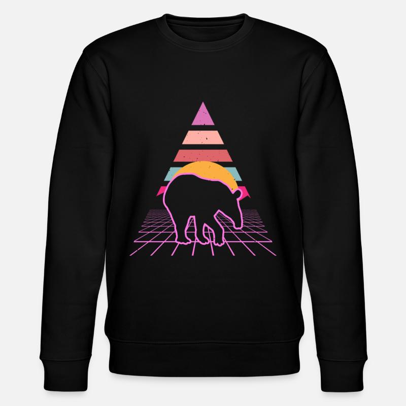 Tapir Lovers Wildlife Keeper Tapirrific - Sweat bio CHANGER Stanley/Stella Unisexe - noir