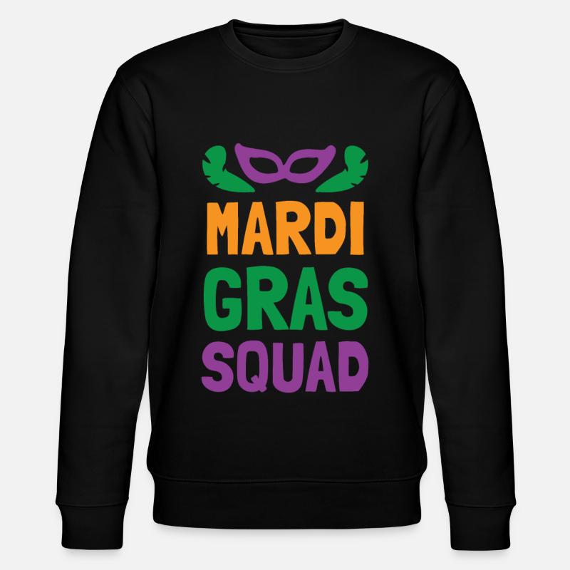 Escouade de Mardi Gras - Sweat bio CHANGER Stanley/Stella Unisexe - noir