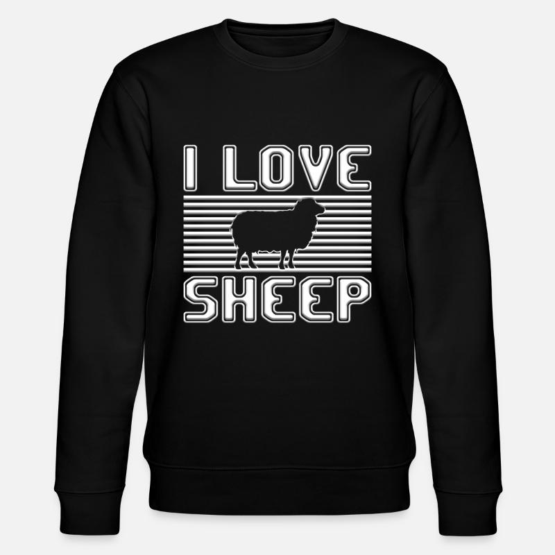 J’aime les moutons - Sweat bio CHANGER Stanley/Stella Unisexe - noir