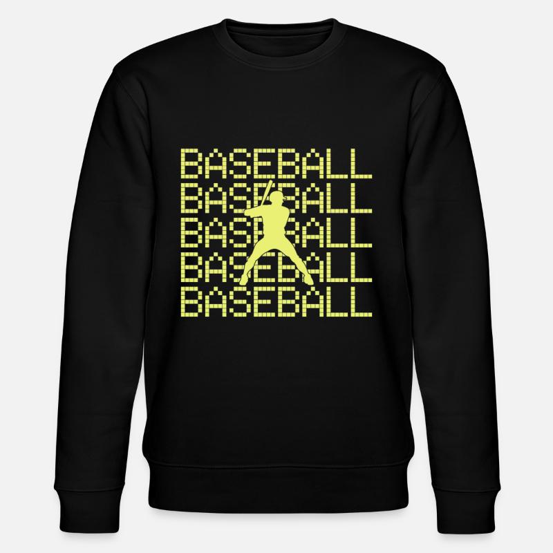 Baseball - Stanley/Stella CHANGER Unisex Organic Sweatshirt - black