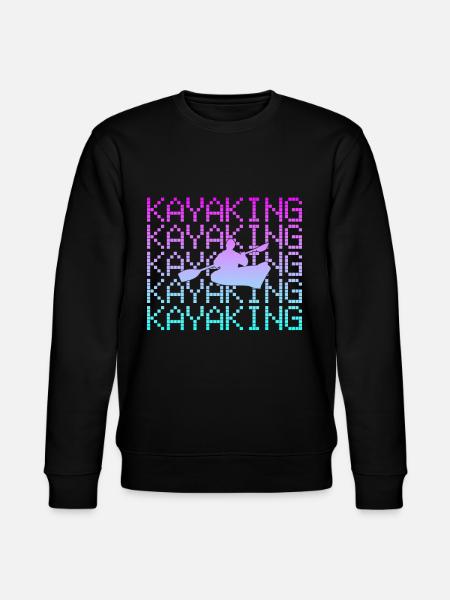 Kayaking - Stanley/Stella CHANGER Unisex Organic Sweatshirt - black