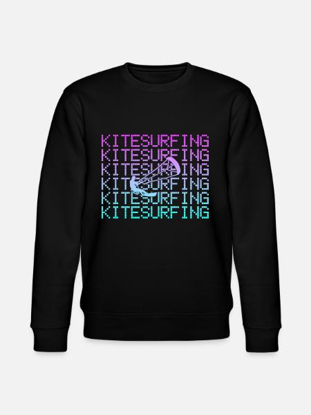kitesurf - Sweat bio CHANGER Stanley/Stella Unisexe - noir