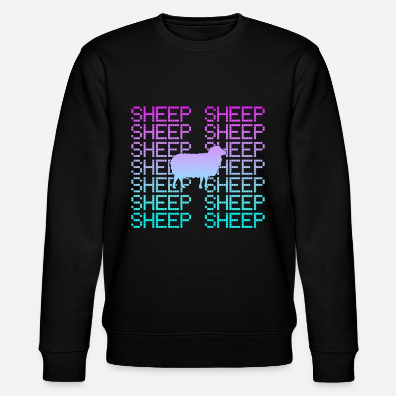 Mouton - Sweat bio CHANGER Stanley/Stella Unisexe - noir