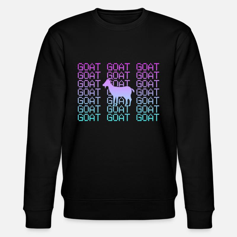 Chèvre - Sweat bio CHANGER Stanley/Stella Unisexe - noir