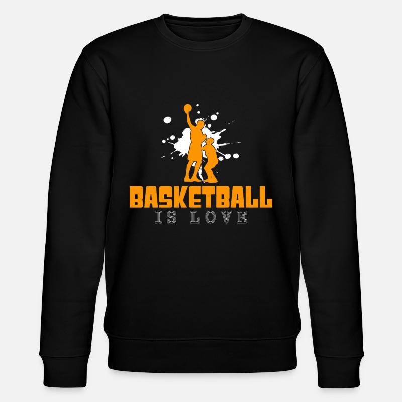 Basket-ball - Sweat bio CHANGER Stanley/Stella Unisexe - noir