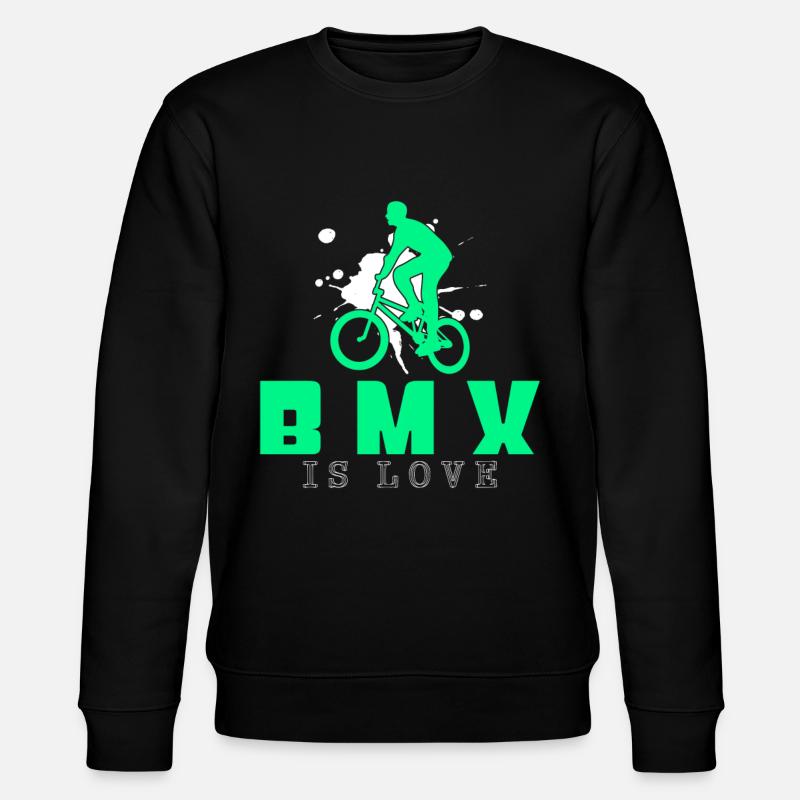 BMX - Stanley/Stella CHANGER Unisex Organic Sweatshirt - black