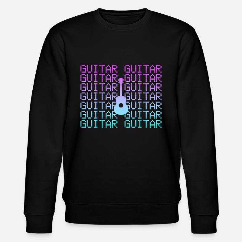Guitare - Sweat bio CHANGER Stanley/Stella Unisexe - noir