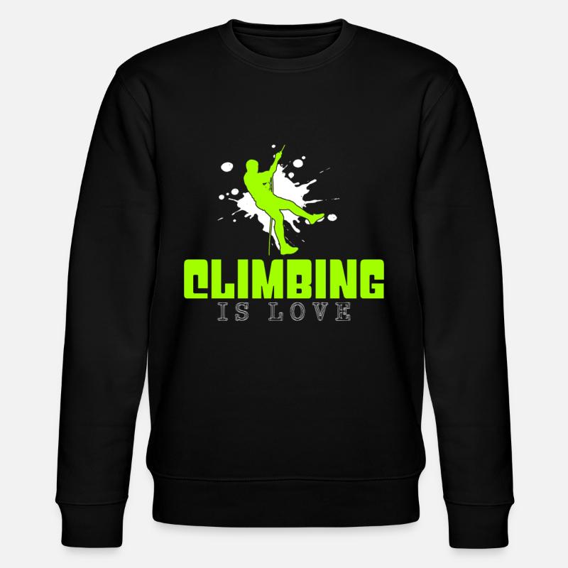 Grimper - Sweat bio CHANGER Stanley/Stella Unisexe - noir