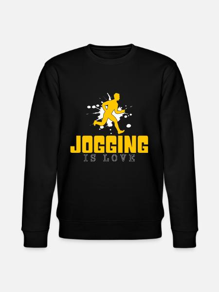 Jog - Stanley/Stella CHANGER Unisex Organic Sweatshirt - black