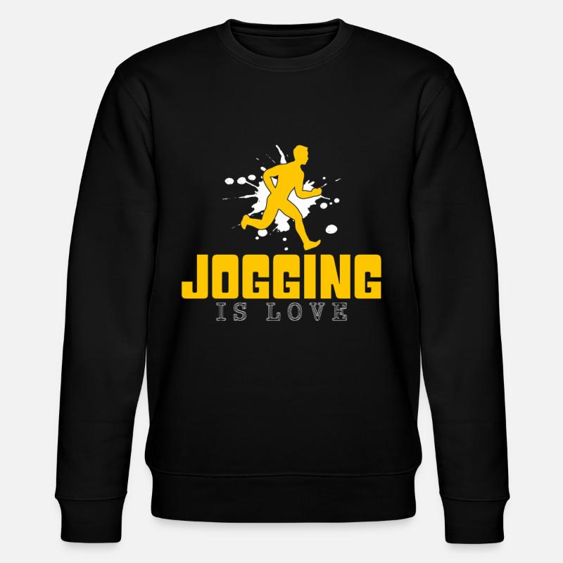 Jog - Stanley/Stella CHANGER Unisex Organic Sweatshirt - black