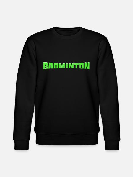 badminton - Stanley/Stella Unisex Bio-Sweatshirt CHANGER  - Schwarz