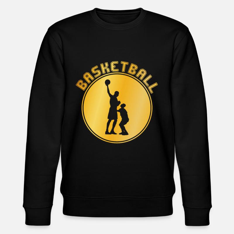 Basketball - Stanley/Stella Unisex Bio-Sweatshirt CHANGER  - Schwarz