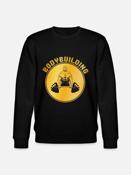 Bodybuilding - Stanley/Stella CHANGER Unisex Organic Sweatshirt - black