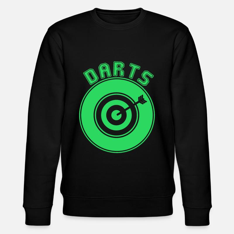 darts - Stanley/Stella CHANGER Unisex Organic Sweatshirt - black