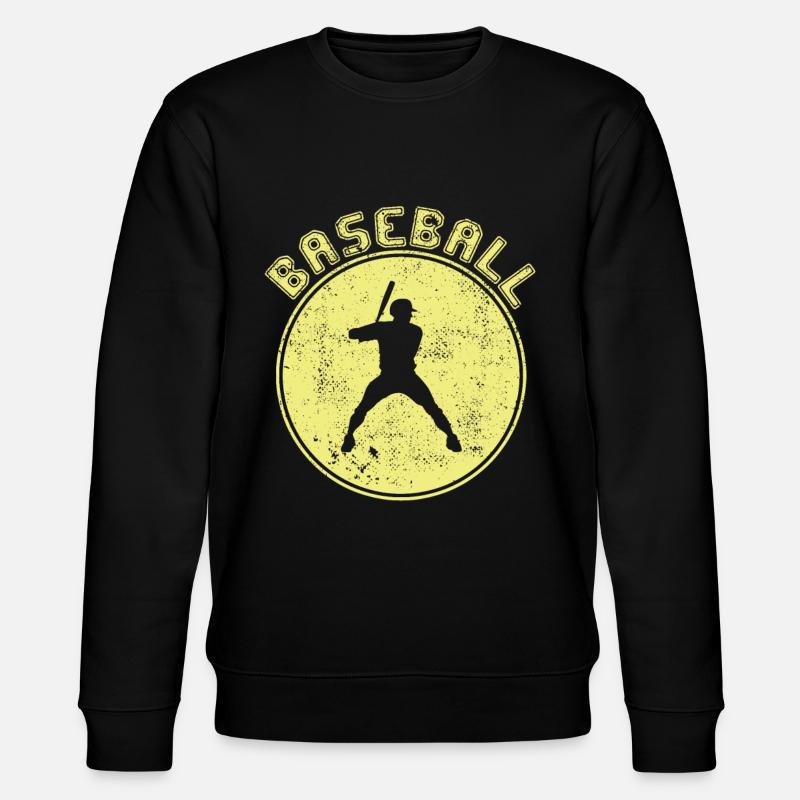 Baseball - Stanley/Stella Unisex Bio-Sweatshirt CHANGER  - Schwarz