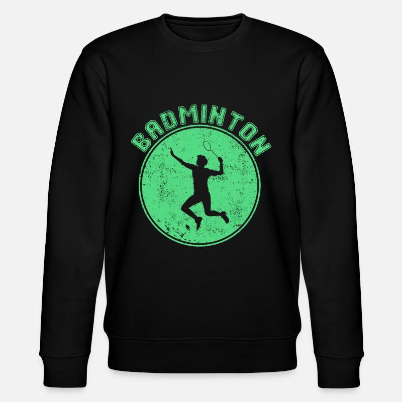 Badminton - Stanley/Stella Unisex Bio-Sweatshirt CHANGER  - Schwarz