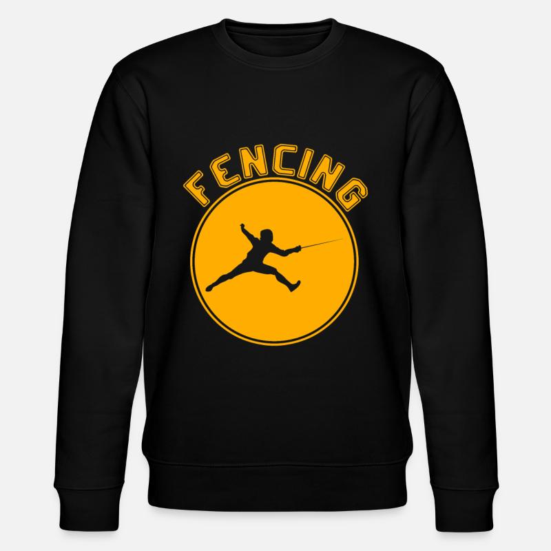 Fechten - Stanley/Stella Unisex Bio-Sweatshirt CHANGER  - Schwarz