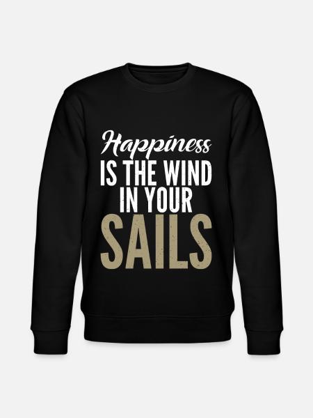 Catamaran sailing - Stanley/Stella CHANGER Unisex Organic Sweatshirt - black
