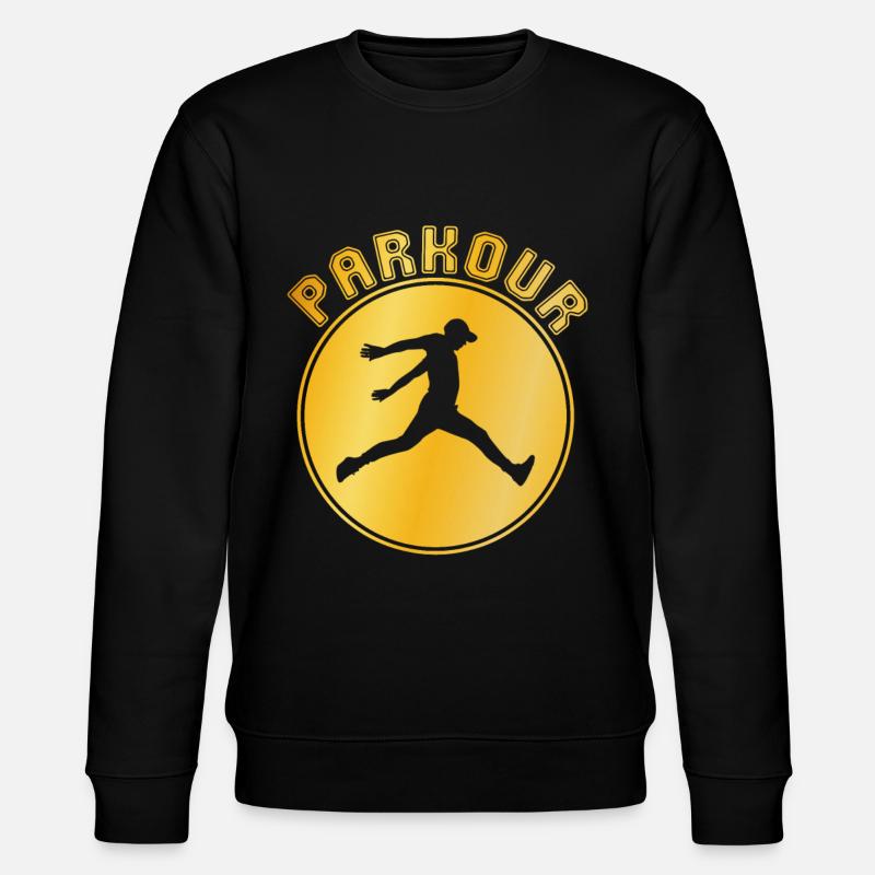 Parkour - Stanley/Stella Unisex Bio-Sweatshirt CHANGER  - Schwarz