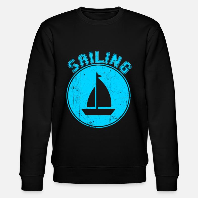 Sail - Stanley/Stella CHANGER Unisex Organic Sweatshirt - black