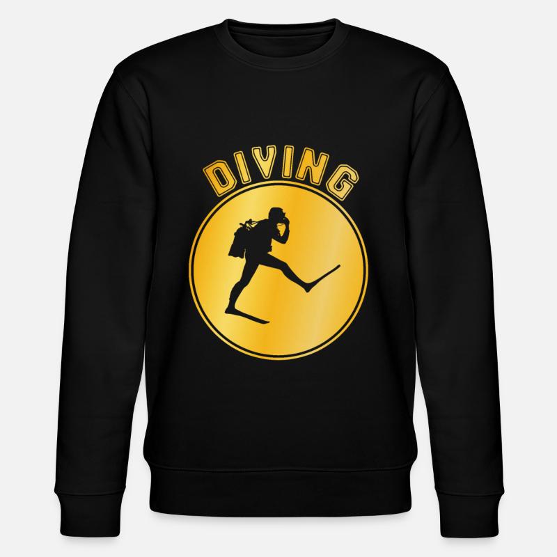 Dive - Stanley/Stella CHANGER Unisex Organic Sweatshirt - black