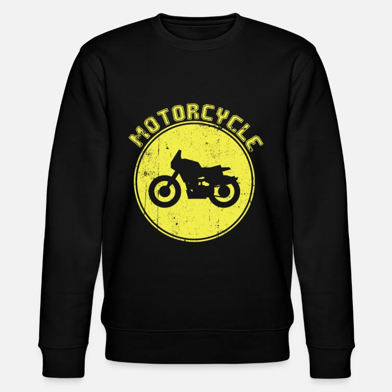 Motorcycle - Stanley/Stella CHANGER Unisex Organic Sweatshirt - black