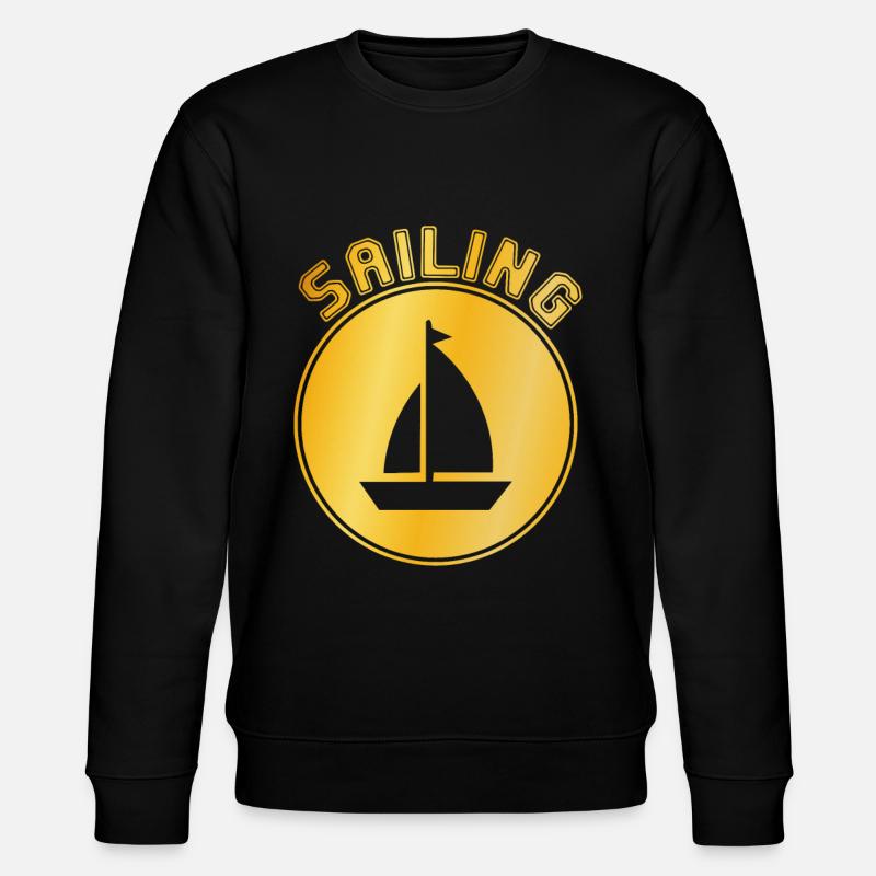 Sail - Stanley/Stella CHANGER Unisex Organic Sweatshirt - black