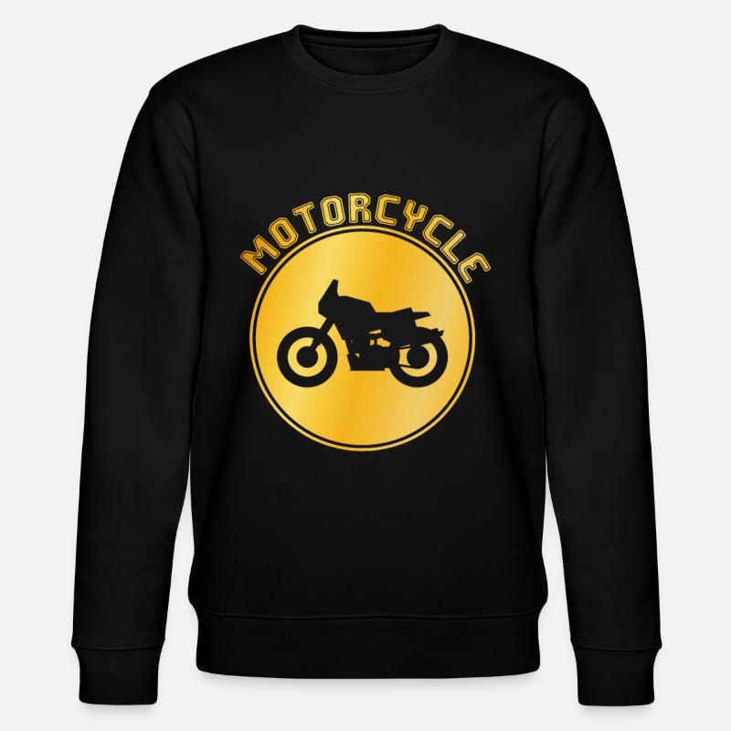 Motorcycle - Stanley/Stella CHANGER Unisex Organic Sweatshirt - black