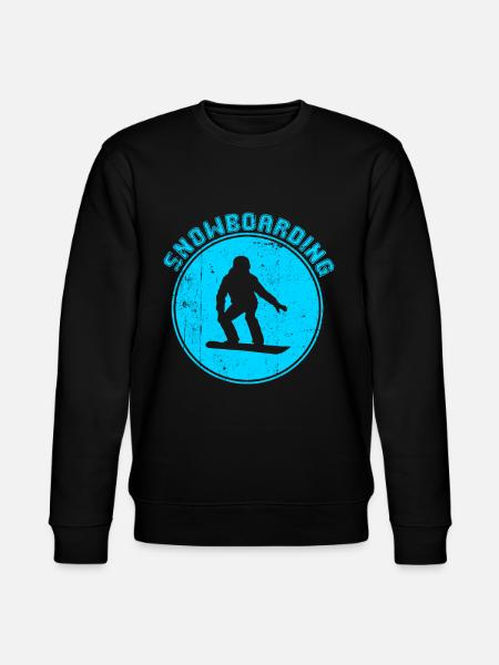 Snowboarding - Stanley/Stella CHANGER Unisex Organic Sweatshirt - black