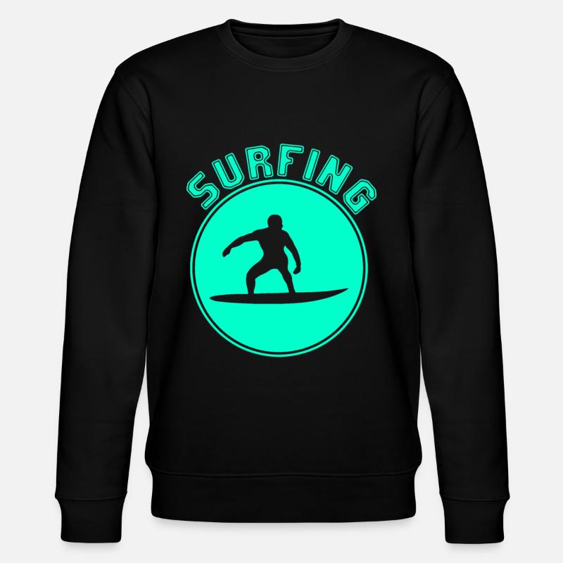 Surf - Sweat bio CHANGER Stanley/Stella Unisexe - noir