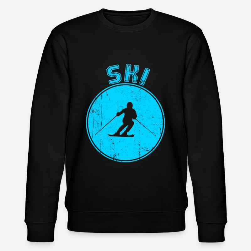 Ski - Sweat bio CHANGER Stanley/Stella Unisexe - noir