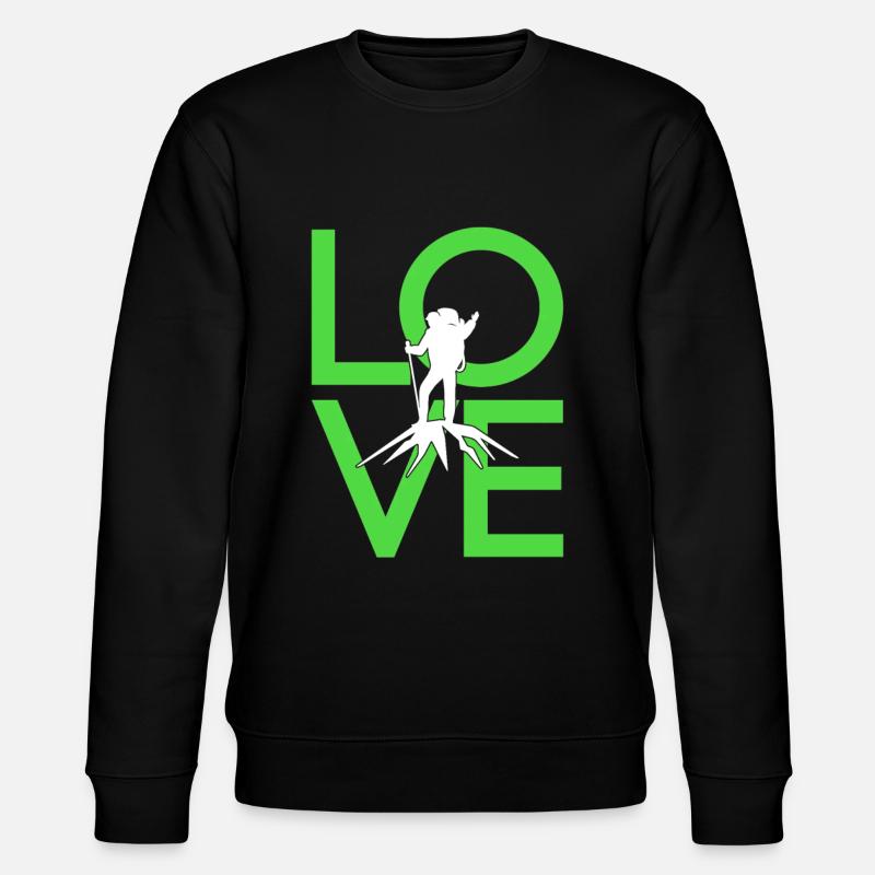 Alpinisme - Sweat bio CHANGER Stanley/Stella Unisexe - noir