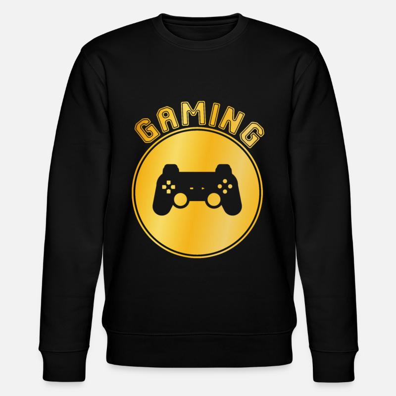 Gaming - Stanley/Stella Unisex Bio-Sweatshirt CHANGER  - Schwarz