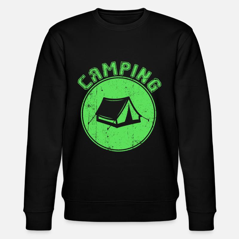 Camping - Stanley/Stella CHANGER Unisex Organic Sweatshirt - black