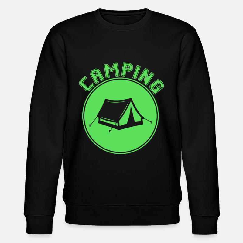 Camping - Sweat bio CHANGER Stanley/Stella Unisexe - noir