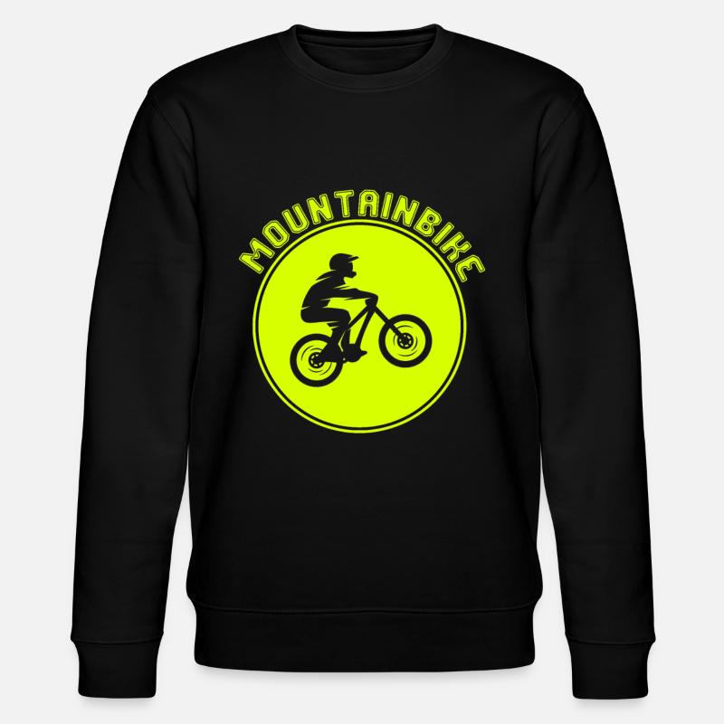 Mountainbiking - Stanley/Stella Unisex Bio-Sweatshirt CHANGER  - Schwarz