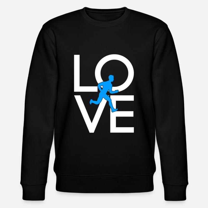 Faire du jogging - Sweat bio CHANGER Stanley/Stella Unisexe - noir