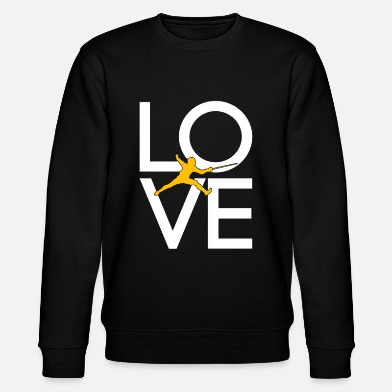 Escrime - Sweat bio CHANGER Stanley/Stella Unisexe - noir